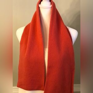 Cashmere Wool Blend Scarf from JCrew in Coral Pink